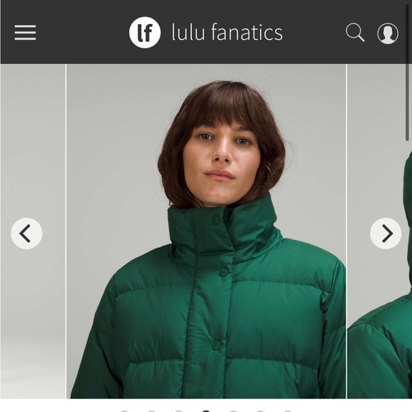 Lululemon Cropped Wunder Puff Jacket - Picture 5 of 7